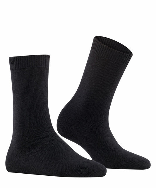 Cosy Wool ull & Kashmire sokker Sort