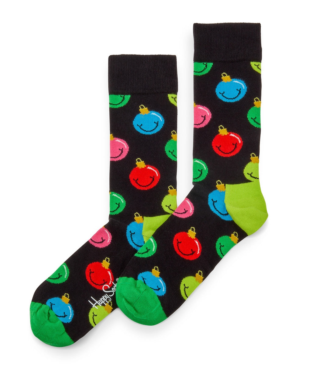 Jingle Smiley socks